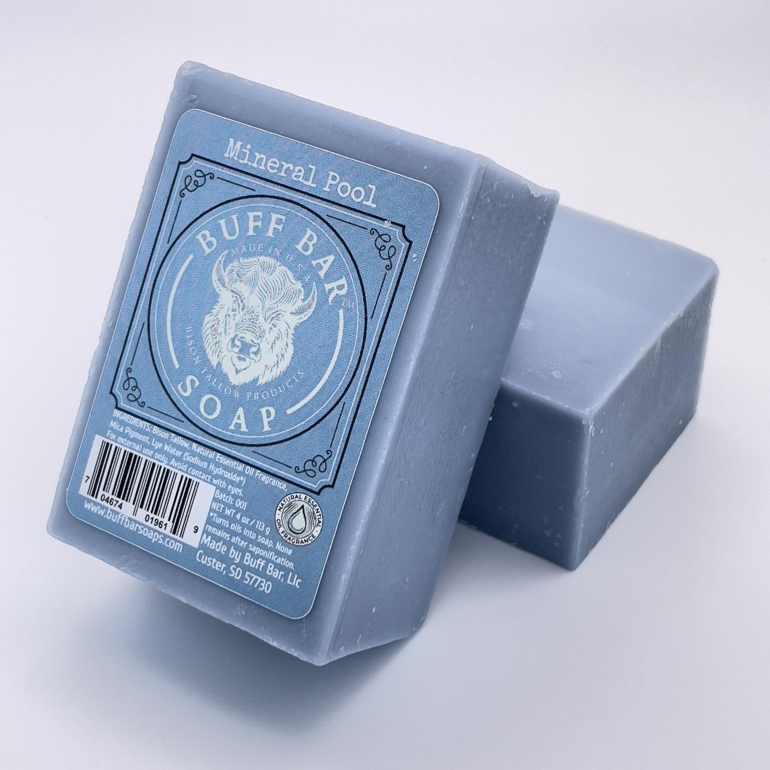 Big Crazy Buffalo natural ingredients label emphasizes no synthetic additives