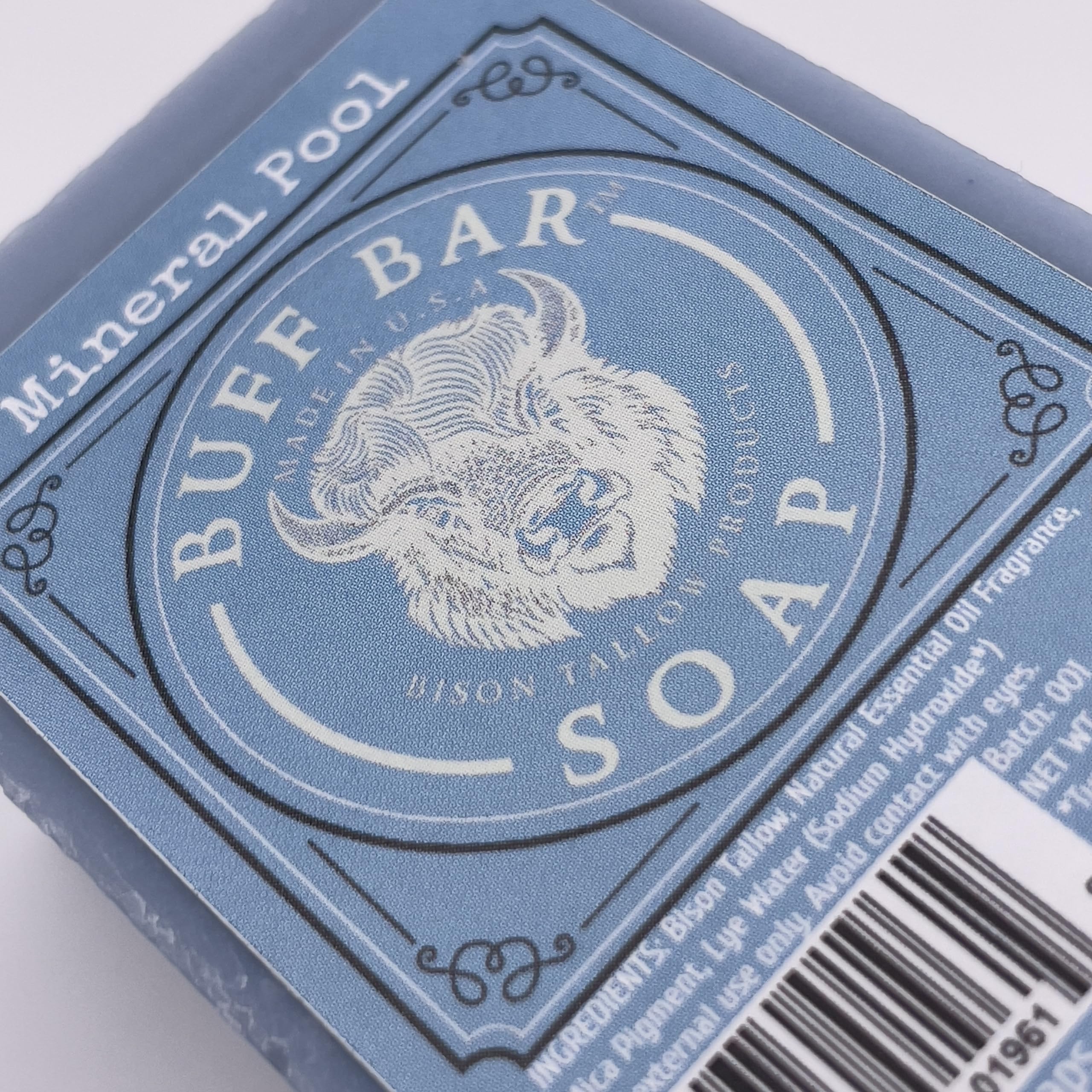 Big Crazy Buffalo soap bar pack two showcases value and extended use
