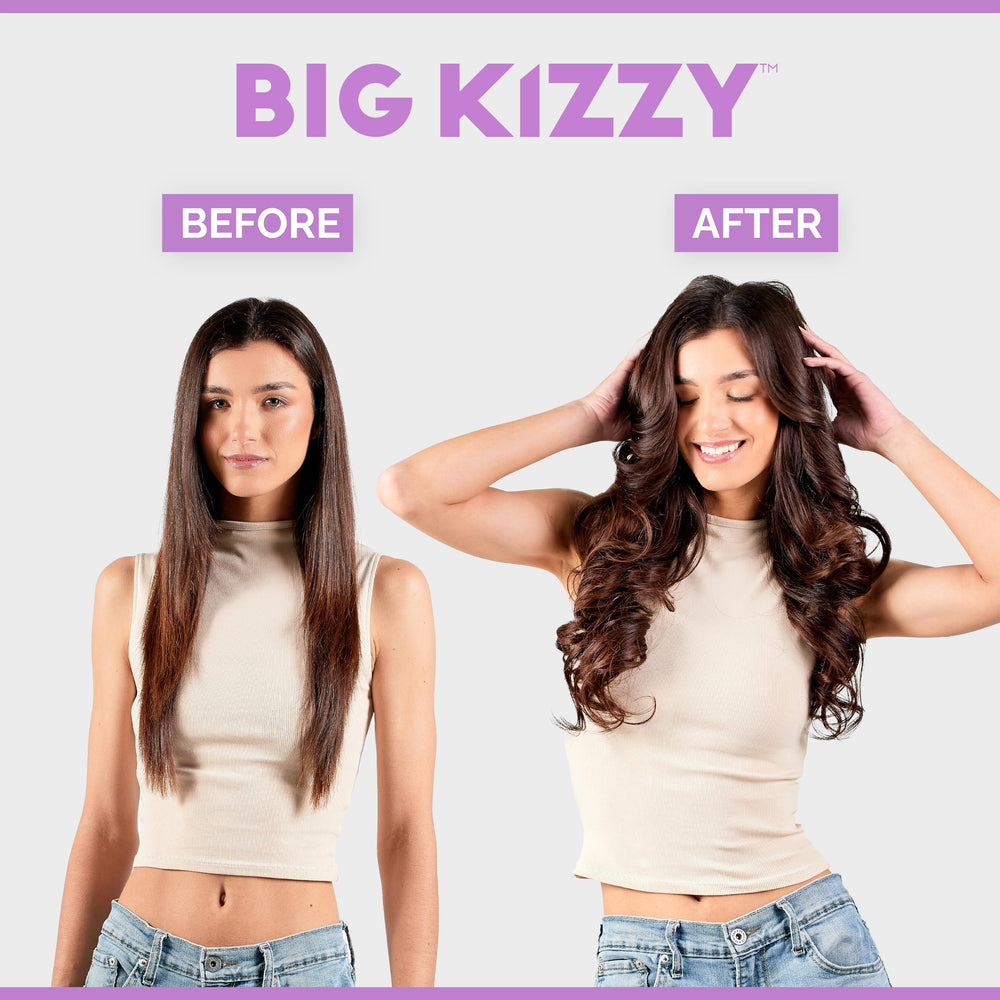 Big Kizzy remover bottle for residue-free removal after wear.