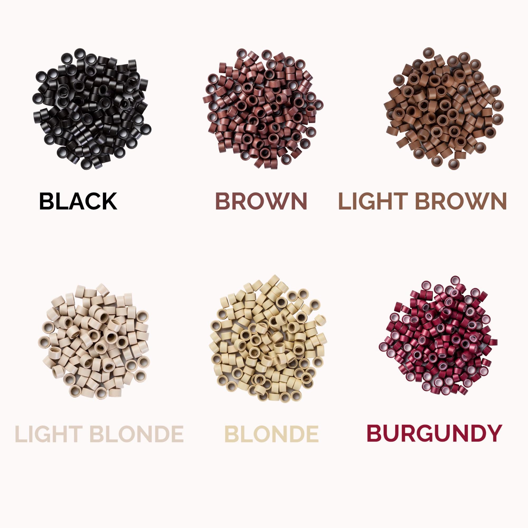 Big Kizzy beads secure extensions without slipping during placement.
