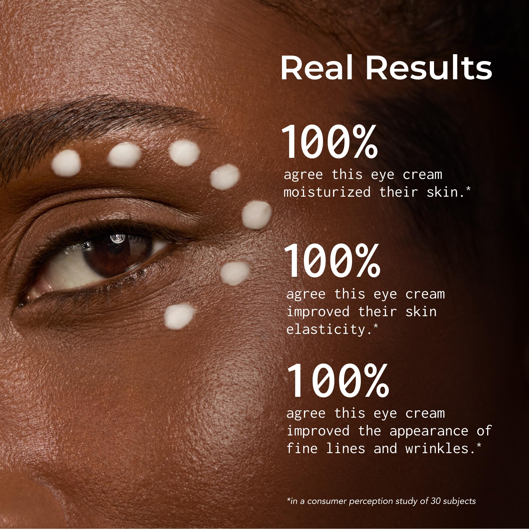 Bigger Than Beauty Defying Gravity line filler technology for smoother-looking eye skin.