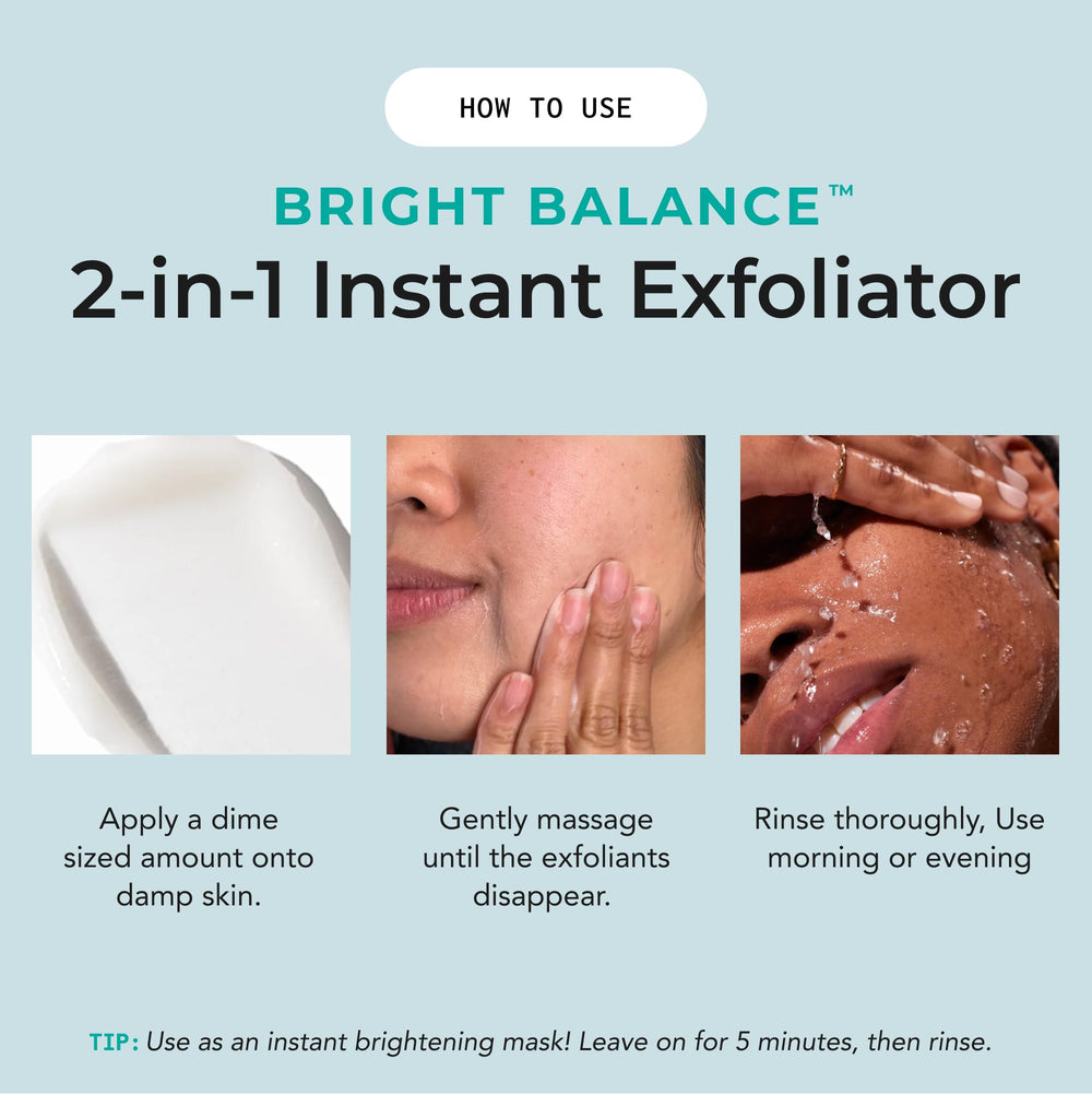 Bigger Than Beauty Bright Balance finishes cleanly with a rinse-away feel.