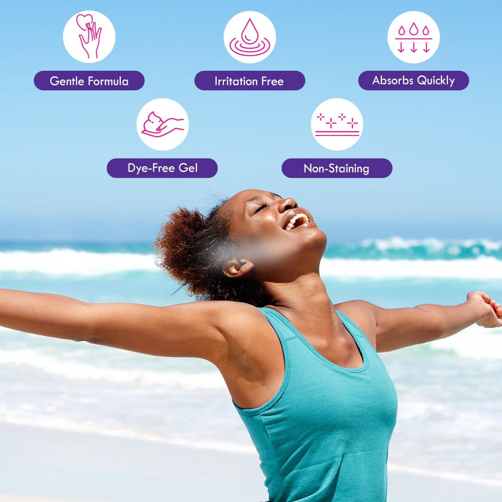 Back view of Bikini Zone 3-pack with usage guidance