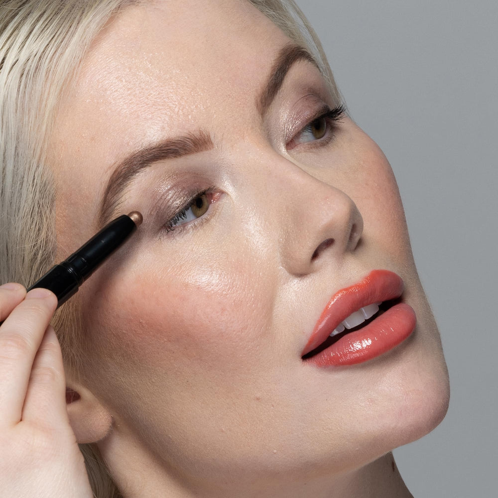 Billion Dollar Brows bdb Shimmer Eyeshadow Stick on eyelids for crease-proof shimmer