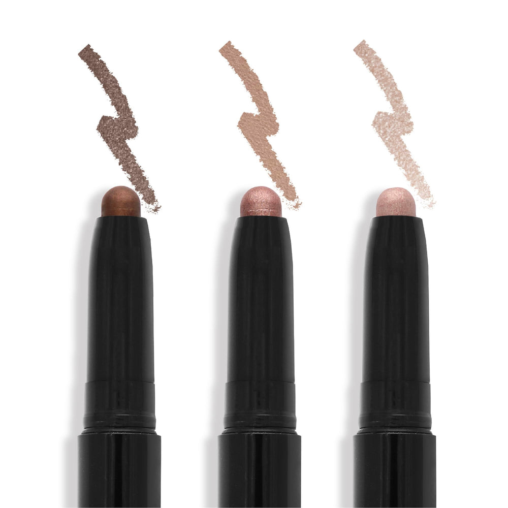 Billion Dollar Brows bdb Shimmer Eyeshadow Stick tip glide for silky blend