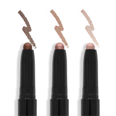 Billion Dollar Brows bdb Shimmer Eyeshadow Stick tip glide for silky blend