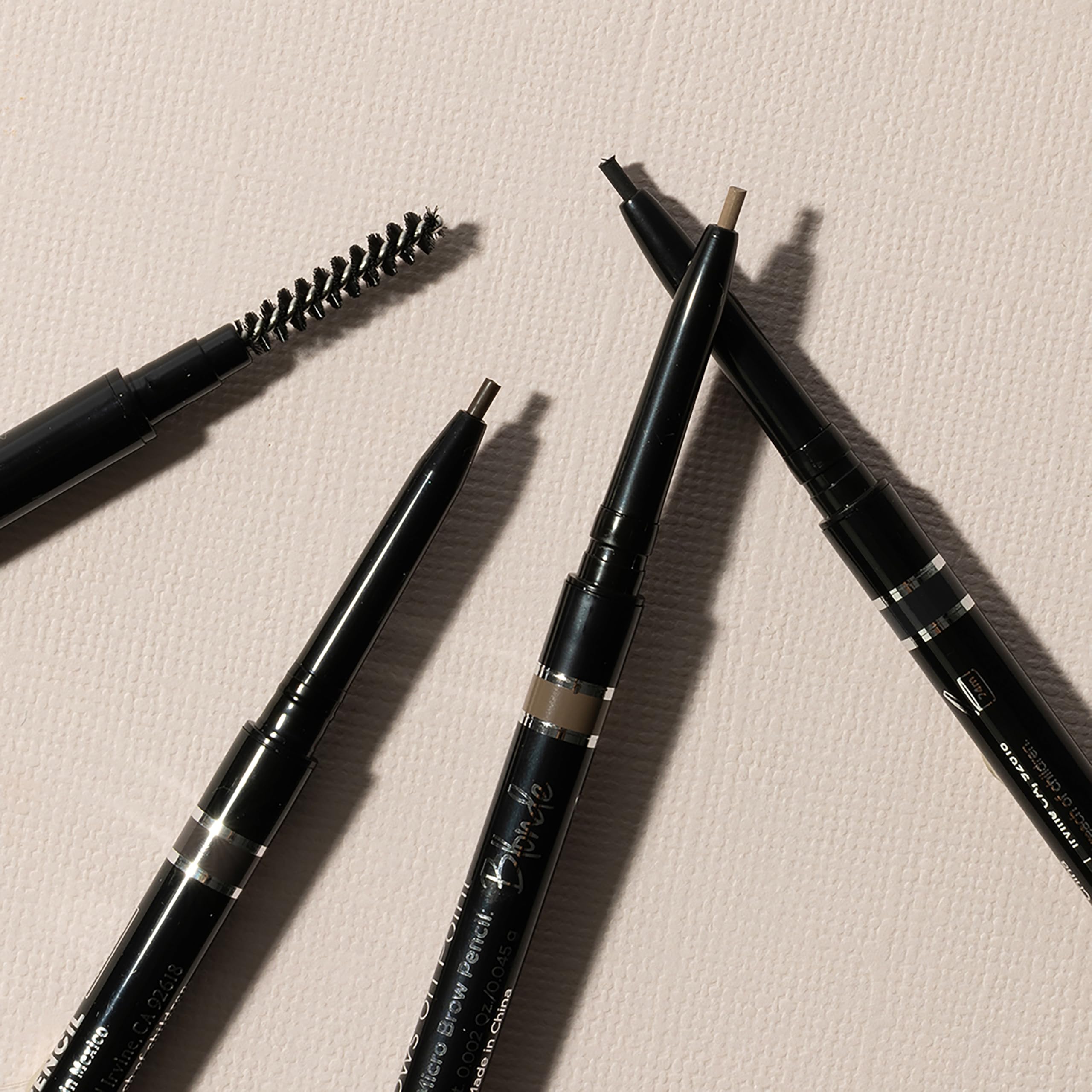 Billion Dollar Brows micro brow pencil taupe compact for on-the-go touch-ups