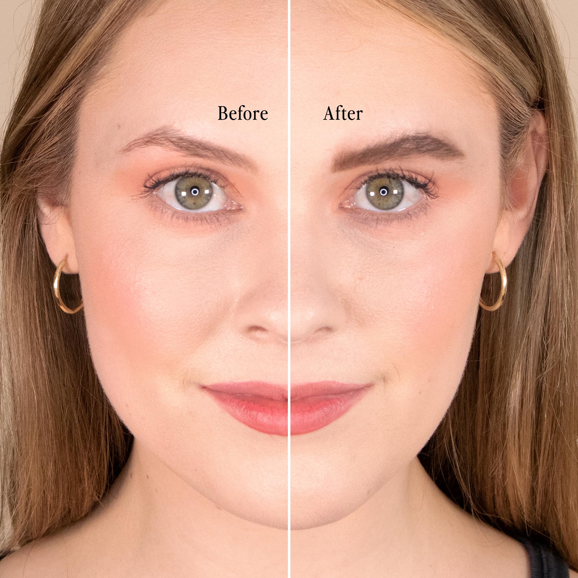 Billion Dollar Brows close-up demonstrates precise eyebrow application.