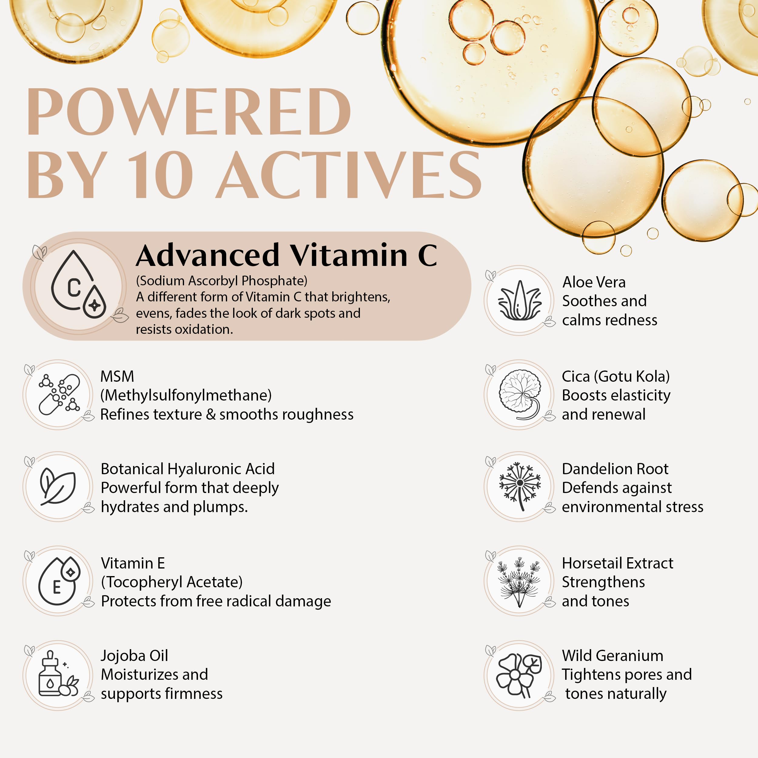 BILLIONAIRE BEAUTY LABS Vitamin C serum dropper enables precise, mess-free application.