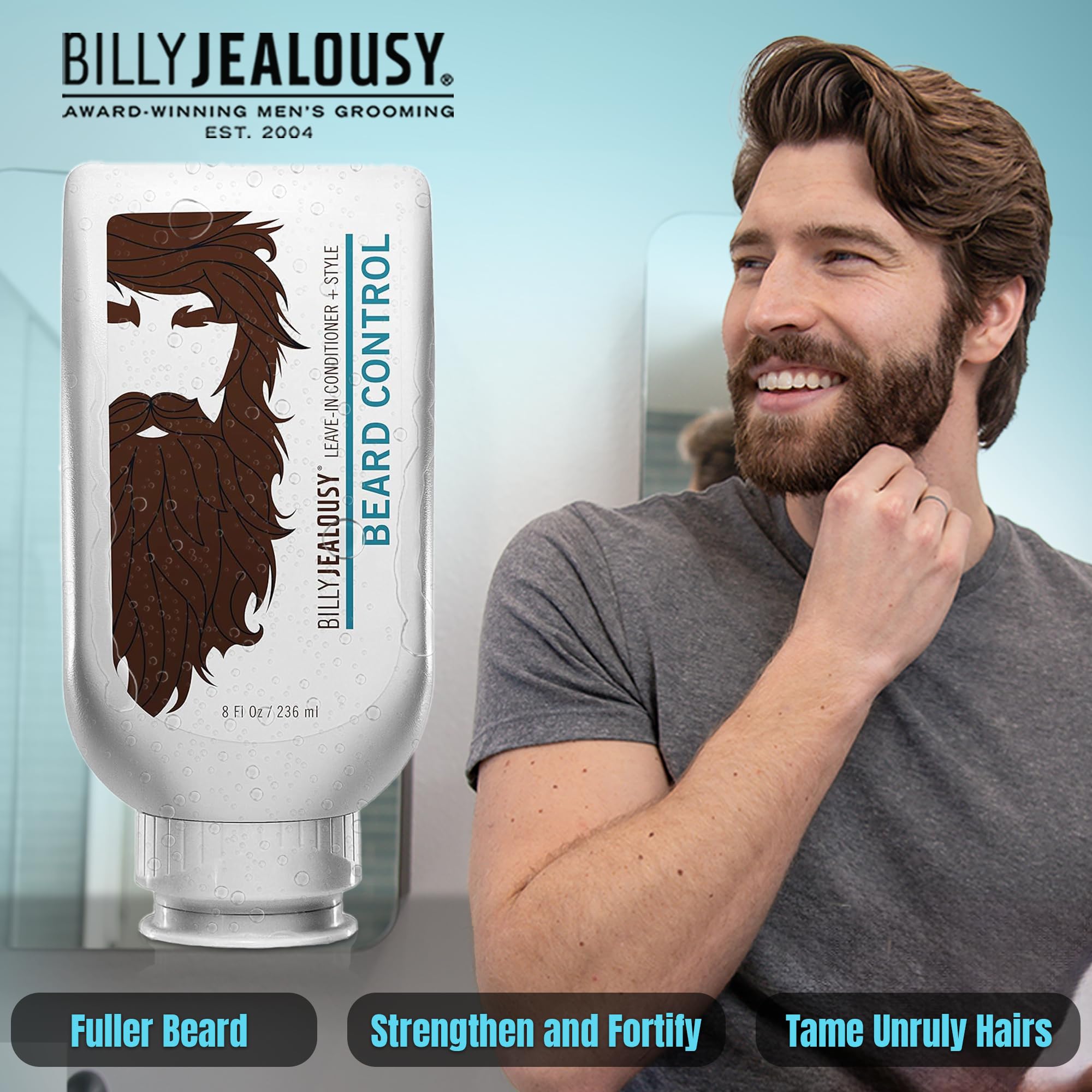 Close-up of Billy Jealousy Original Beard Control fragrance notes