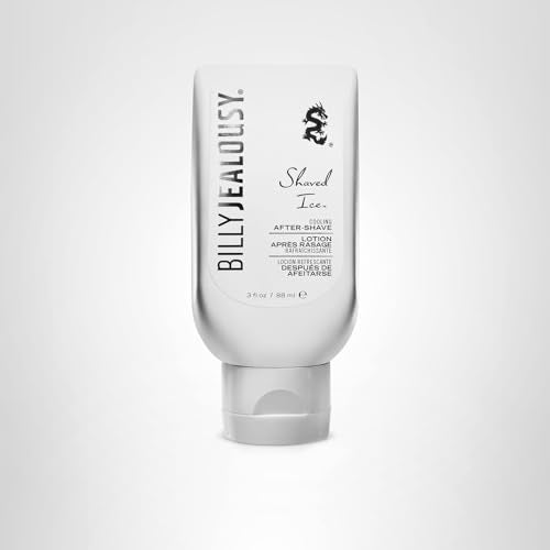 Billy Jealousy Shaved Ice balm after shave scene conveys comfort and hydration