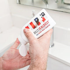 Billy Jealousy USA Beard Wash detangled beard texture after washing.