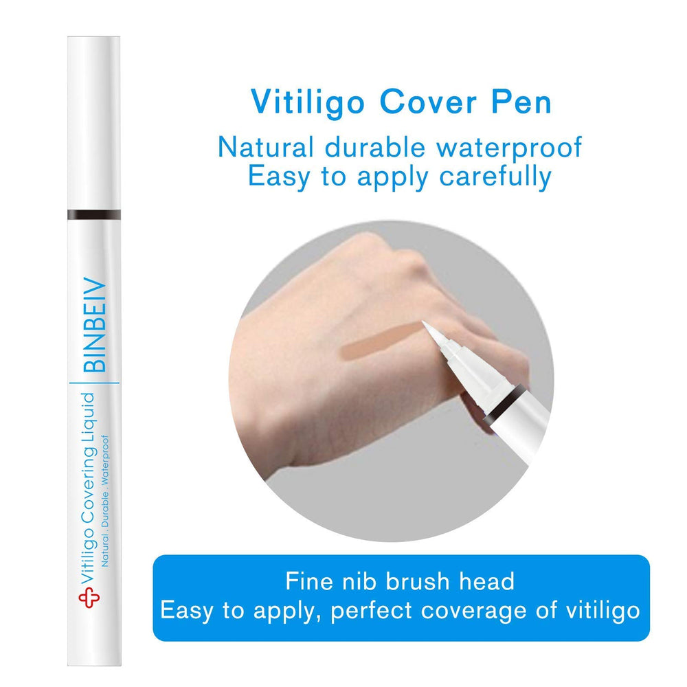 BINBEIV Vitiligo Cover Liquid waterproof film endures sweat and water exposure