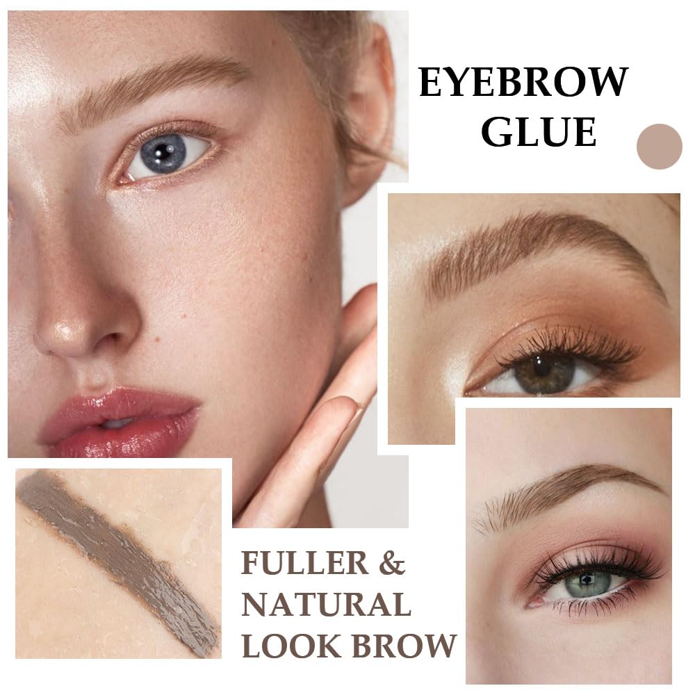 BINGBRUSH 360° coating fills sparse brows with color