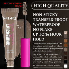 BINGBRUSH brow mascara wand applying fibers for fuller brows