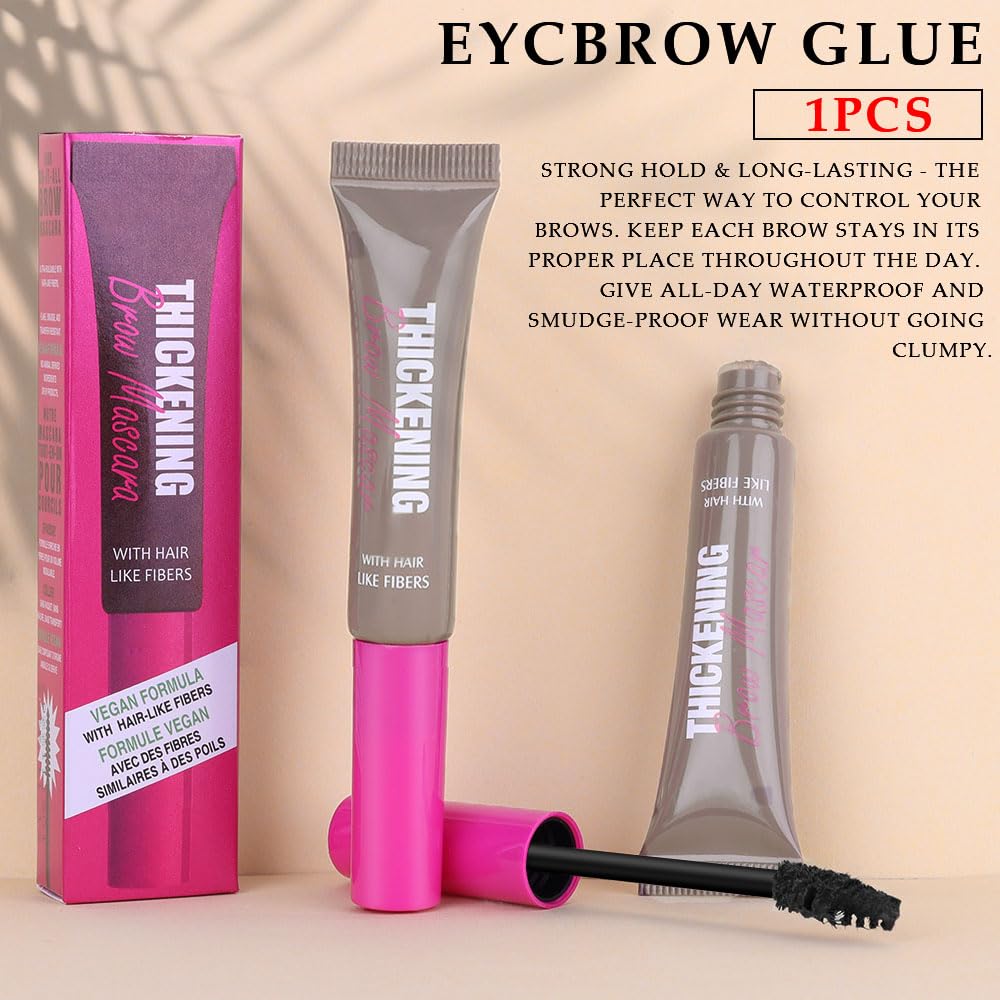 Cruelty-free brow mascara packaging from BINGBRUSH.