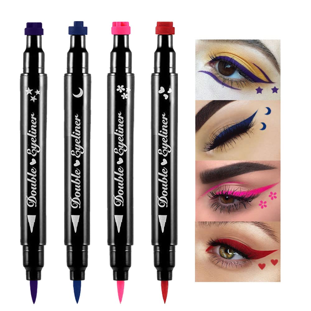 BINGBRUSH double-headed design for easy winged liner.