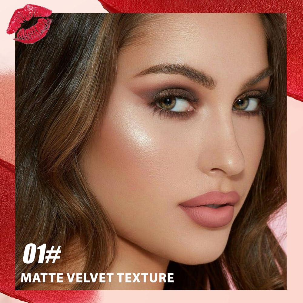 BINGBRUSH longwear waterproof lip liner and lipstick in Rose Latte for all-day wear