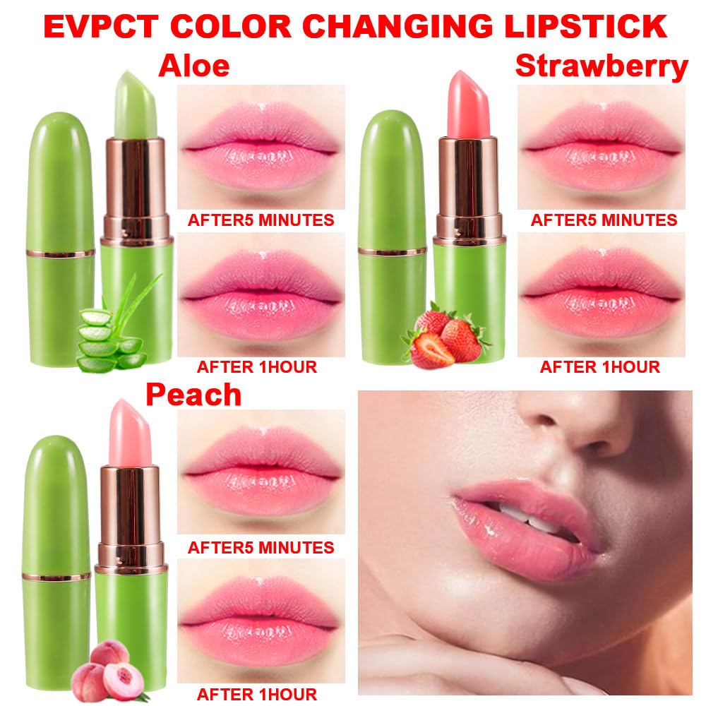 BINGBRUSH Peach color-changing lipstick with warm tint