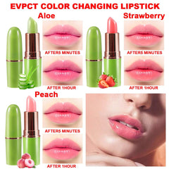 BINGBRUSH Peach color-changing lipstick with warm tint
