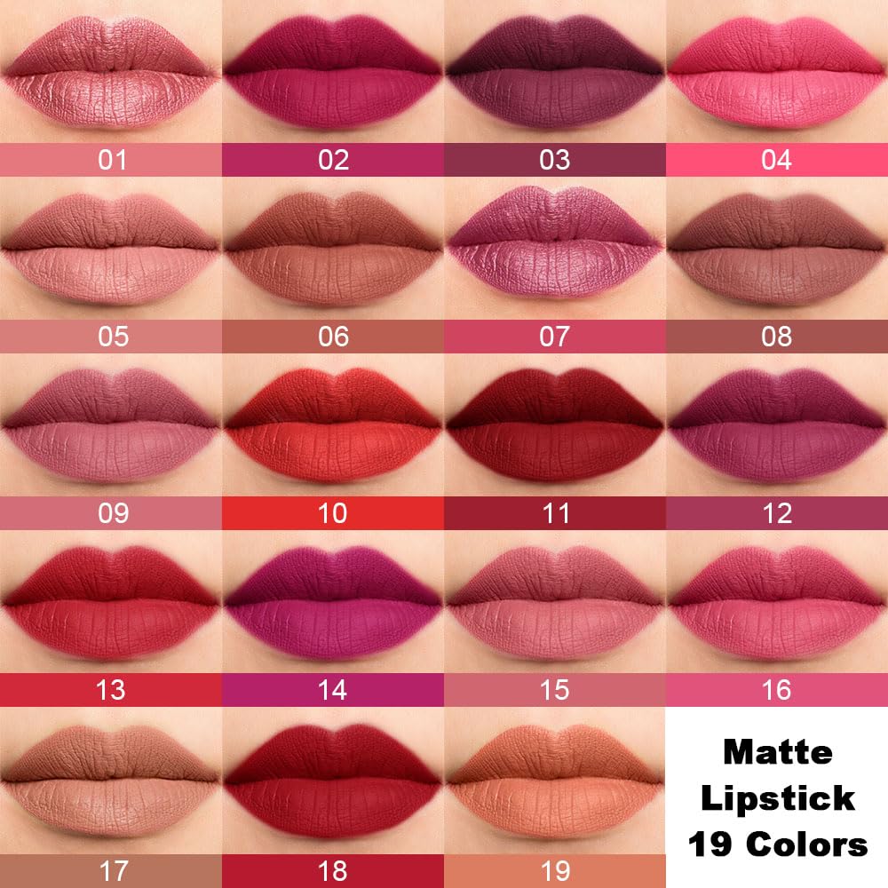 BINGBRUSH waterproof lip color swatch demonstrates durable, smudge-resistant wear.