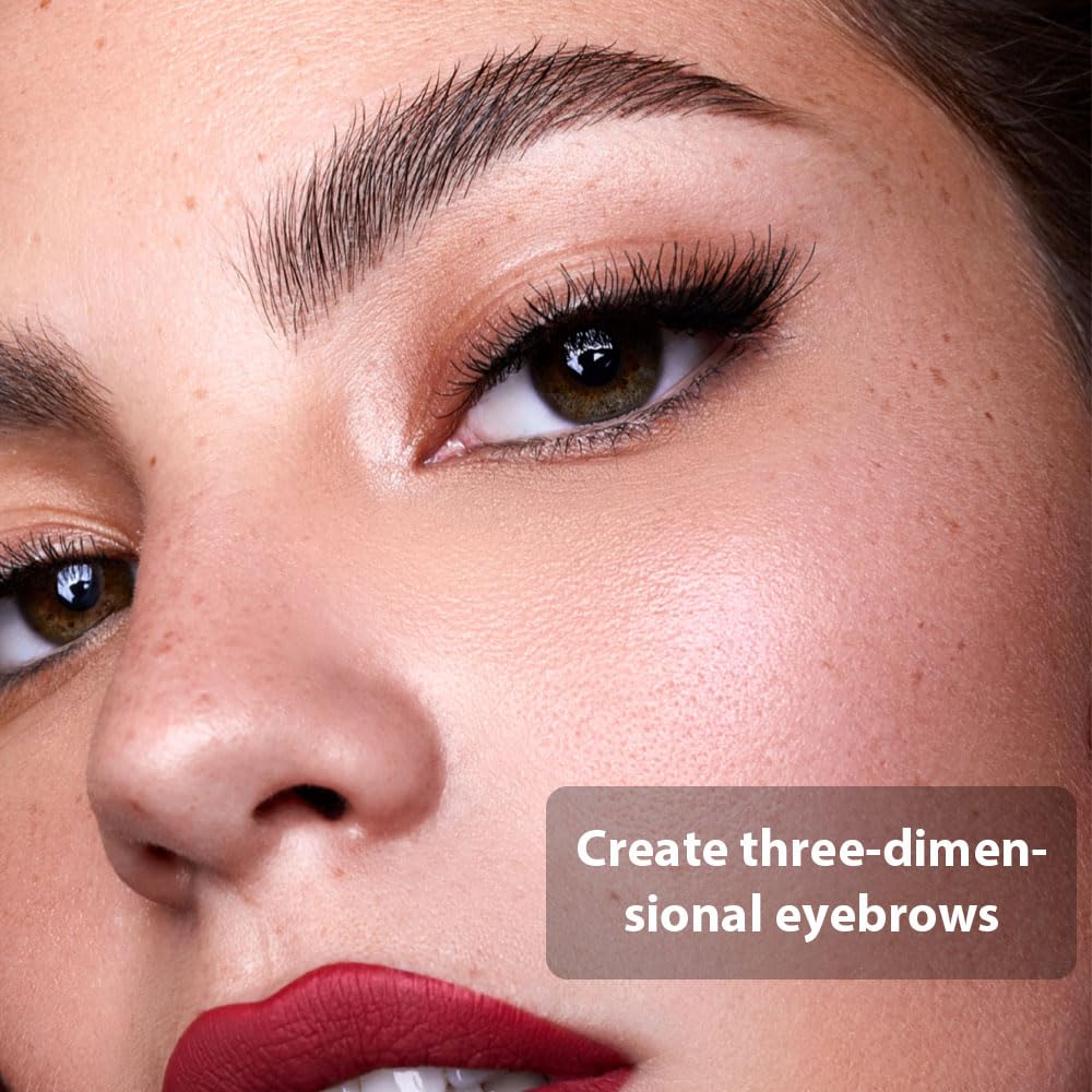 Bingbrush Soap Brows Kit in use, showing fluffy natural texture.