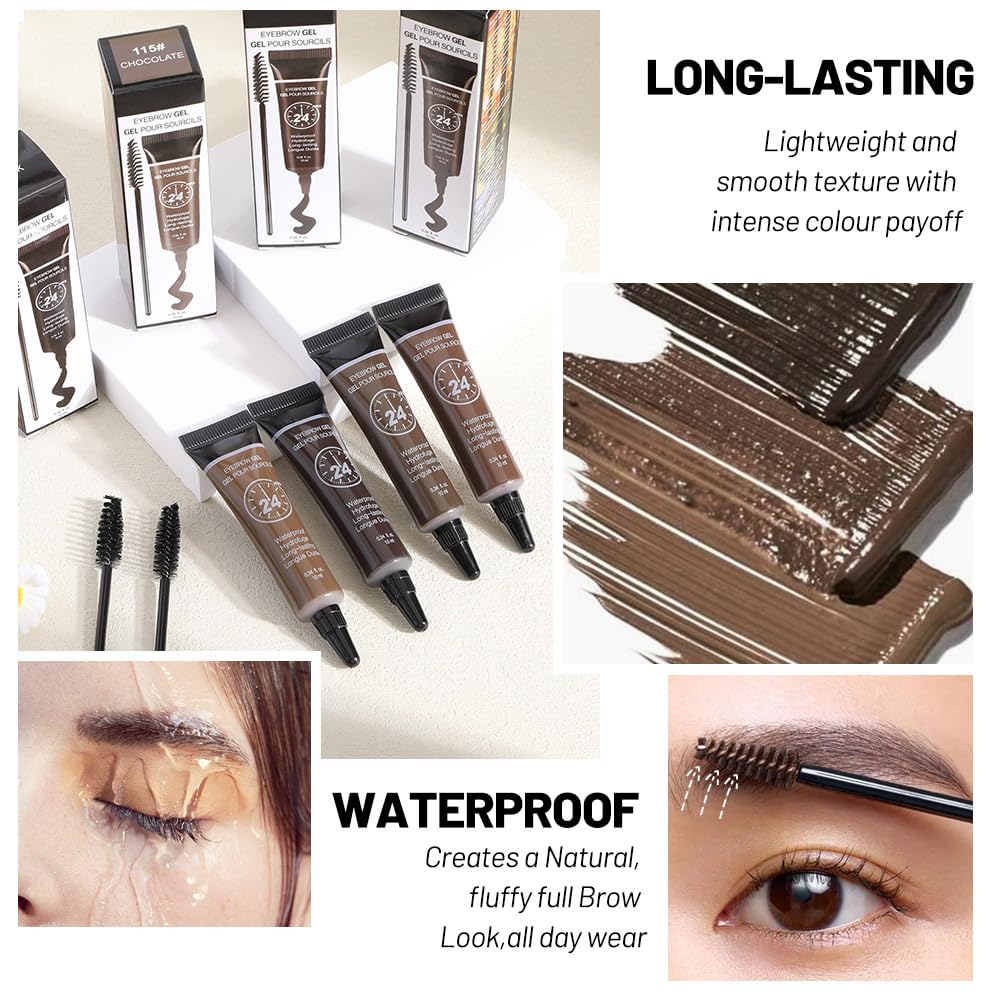 BINGBRUSH waterproof brow color resists smudging on humid days.