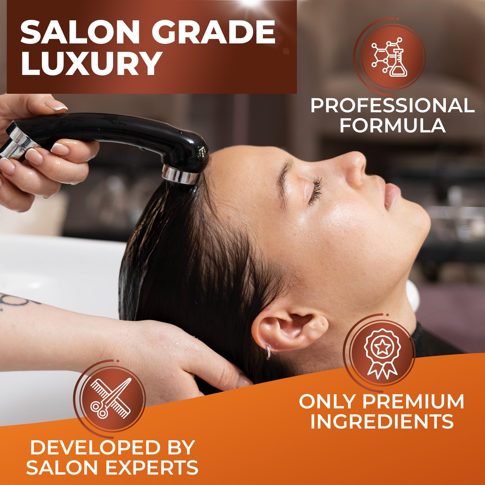 BINGO HAIR CARE Cruelty Free and Sulfate Free Badge on packaging