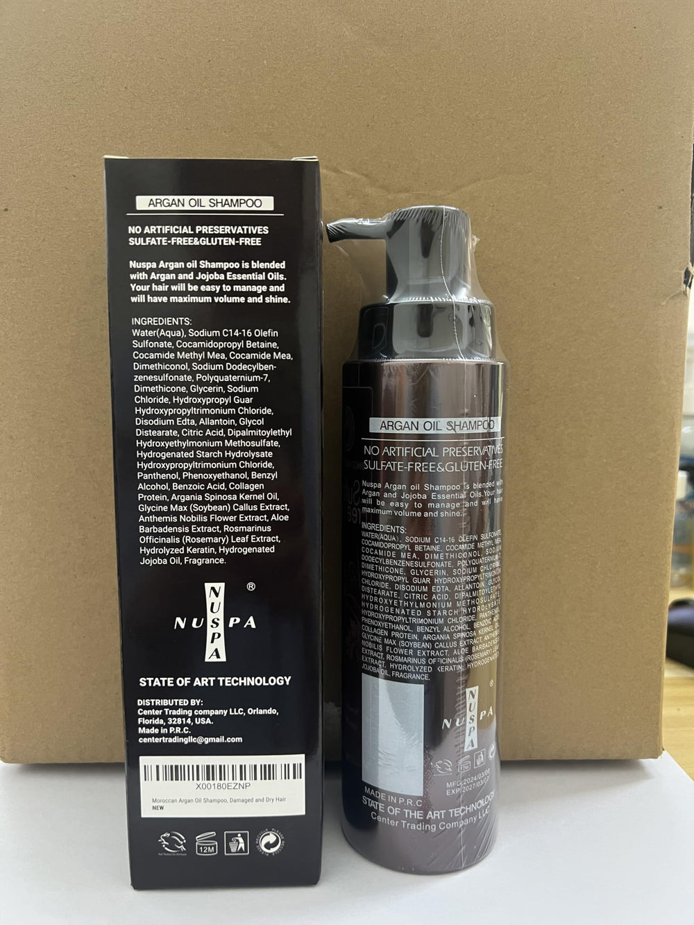 Salon-grade performance in a sulfate-free formula bottle.