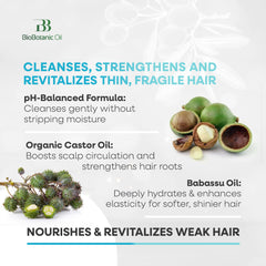Castor oil ingredient spotlight in Bio Botanic Oil Shampoo