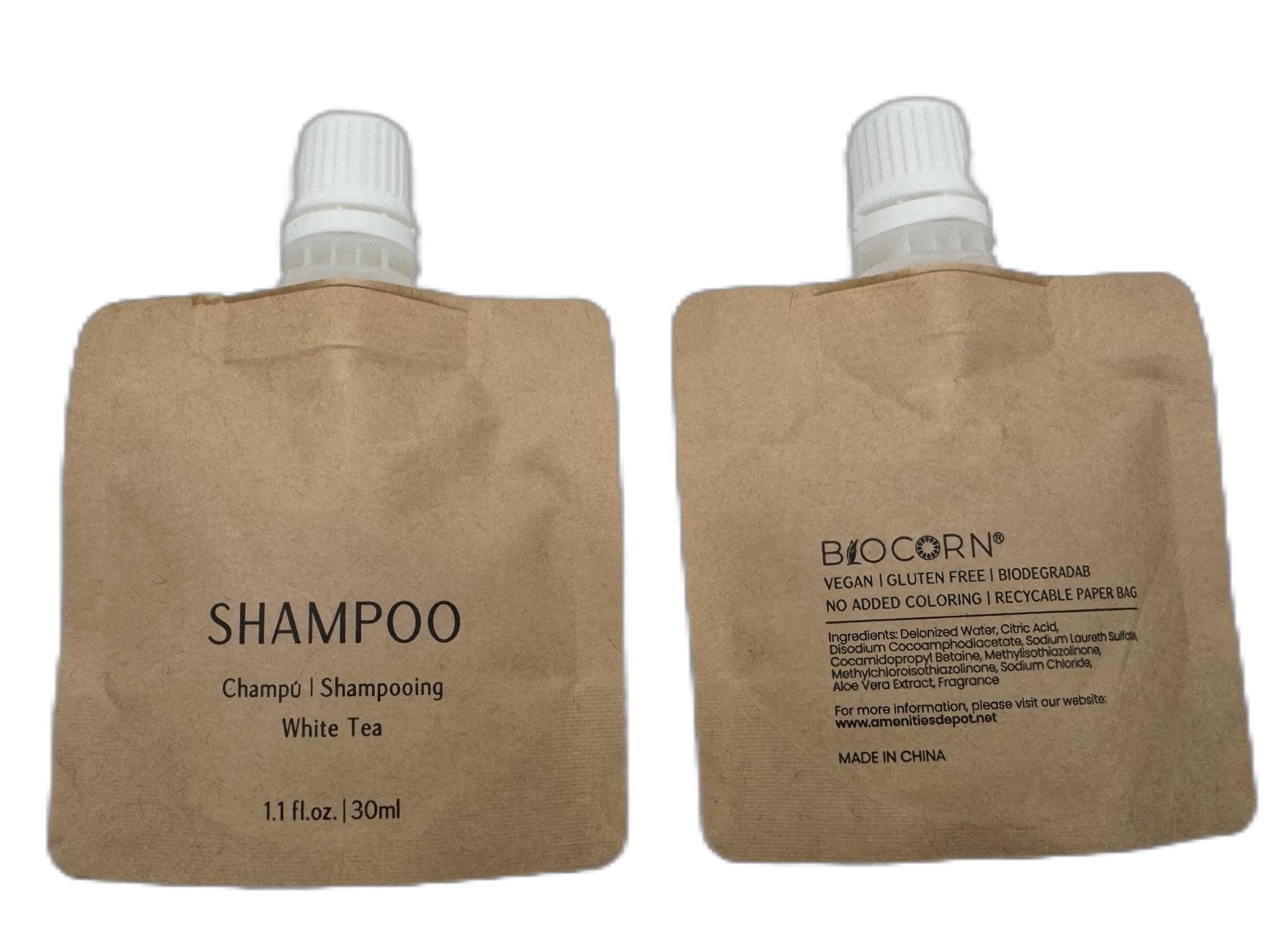 BIO CORN recyclable packaging in bulk, supports hotel sustainability goals