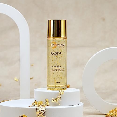Bio Essence Bio-Gold Water luxurious skincare moment for a revitalized look.