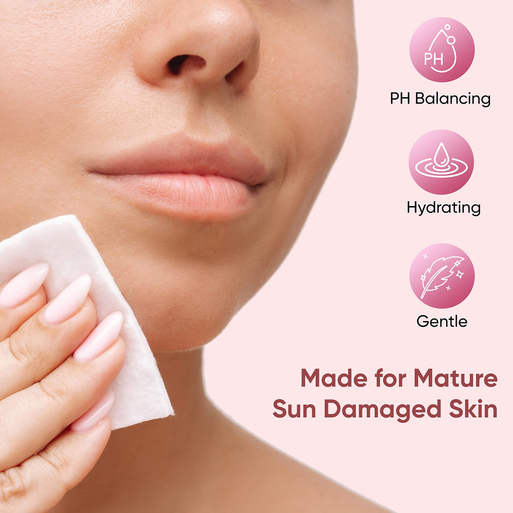 BIO JOUVANCE PARIS Rose Toner Mist application on clean skin.