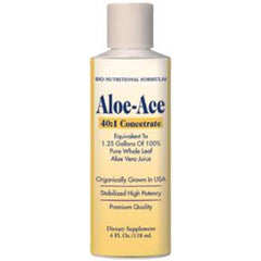 Bio-Nutritional Formulas Aloe-Ace 40:1 bottle for daily aloe concentrate use and hydration support