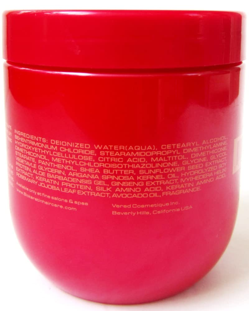 Ingredient panel highlight of Bio PureOils Keratin Luxury Masque