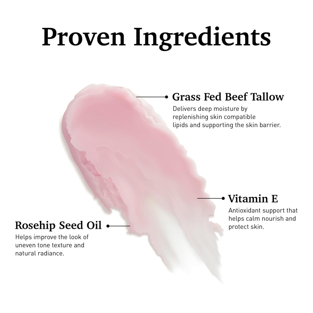Bioactive Skin Rescue The Melting Balm on face and lips for hydration