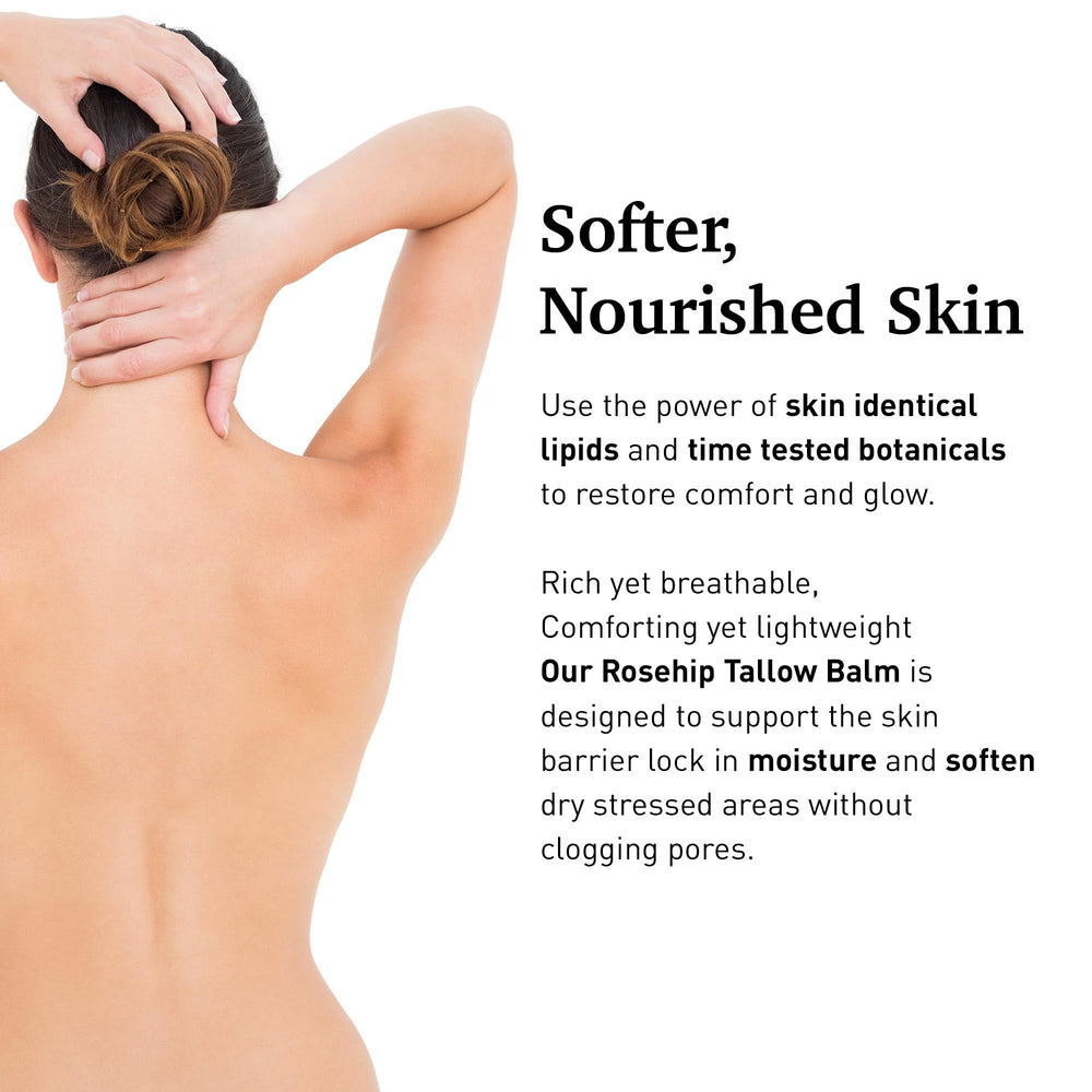 Bioactive Skin Rescue The Melting Balm glides over hands for dry skin relief