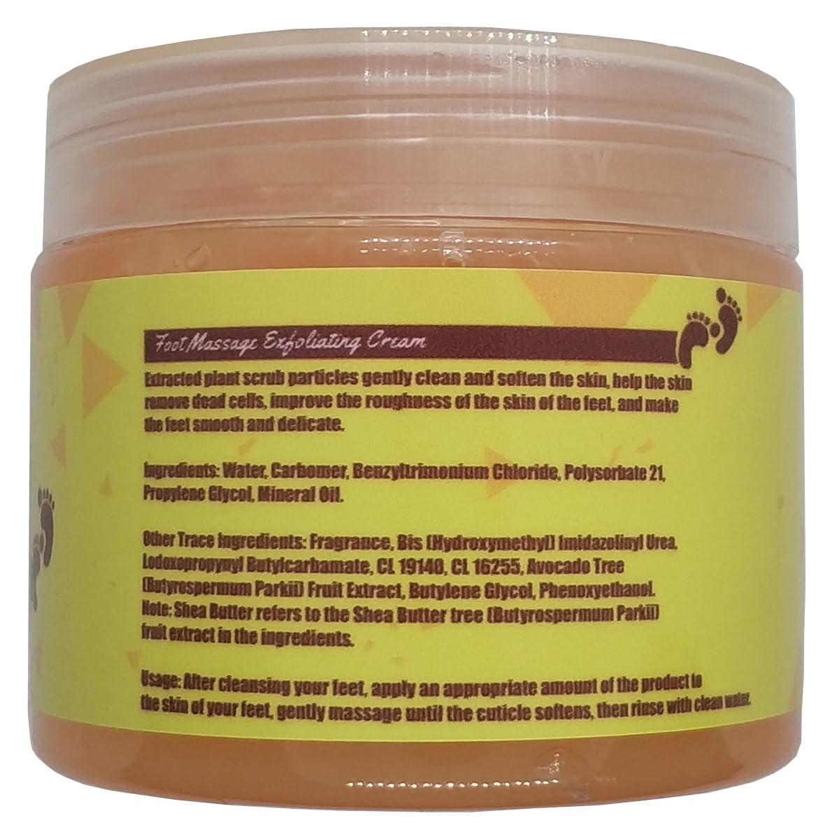 Relaxed feet during massage scene with BIOAQUA cream