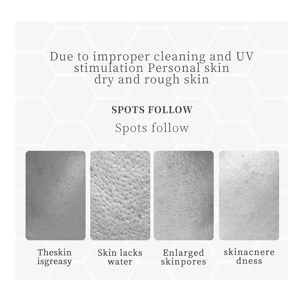 BIOAQUA Manuka Honey Cleanser foam lather around fingertips during application.