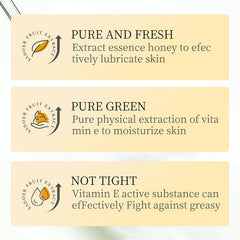 BIOAQUA Manuka Honey Cleanser being applied for daily facial cleansing.