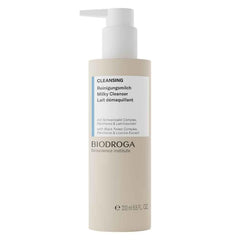 BIODROGA Bioscience Institute cleansing milk bottle offers gentle cleansing while preserving moisture.