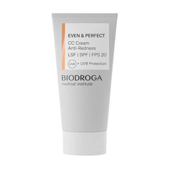 Biodroga Even & Perfect CC Cream Anti-Redness creating an even complexion and soothing irritated skin.