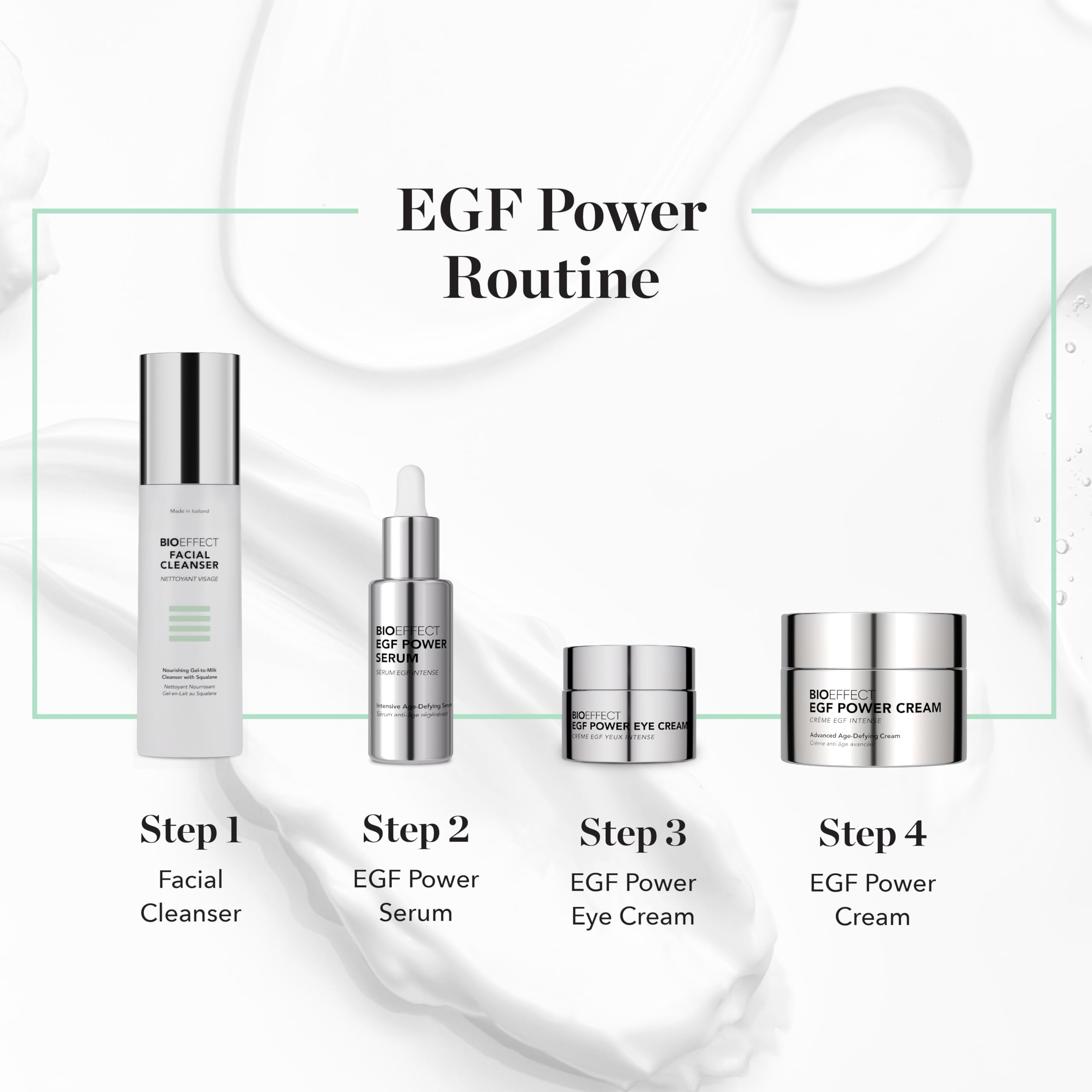 Bioeffect EGF Power Cream barley EGF complex ingredient highlight.