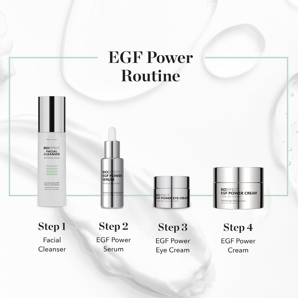 Bioeffect EGF Power Cream barley EGF complex ingredient highlight.