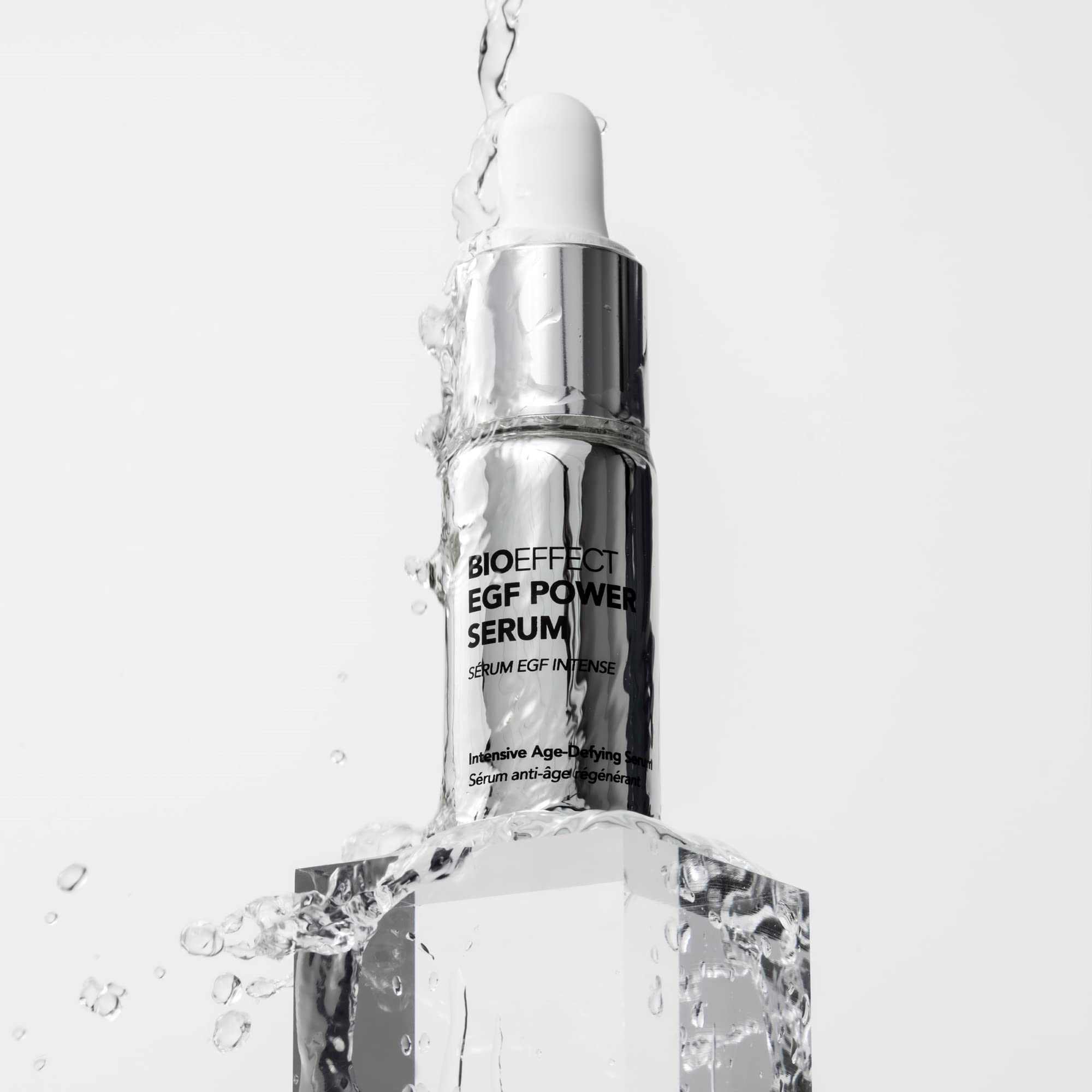Bioeffect EGF Power Serum product shot conveying premium anti-aging care