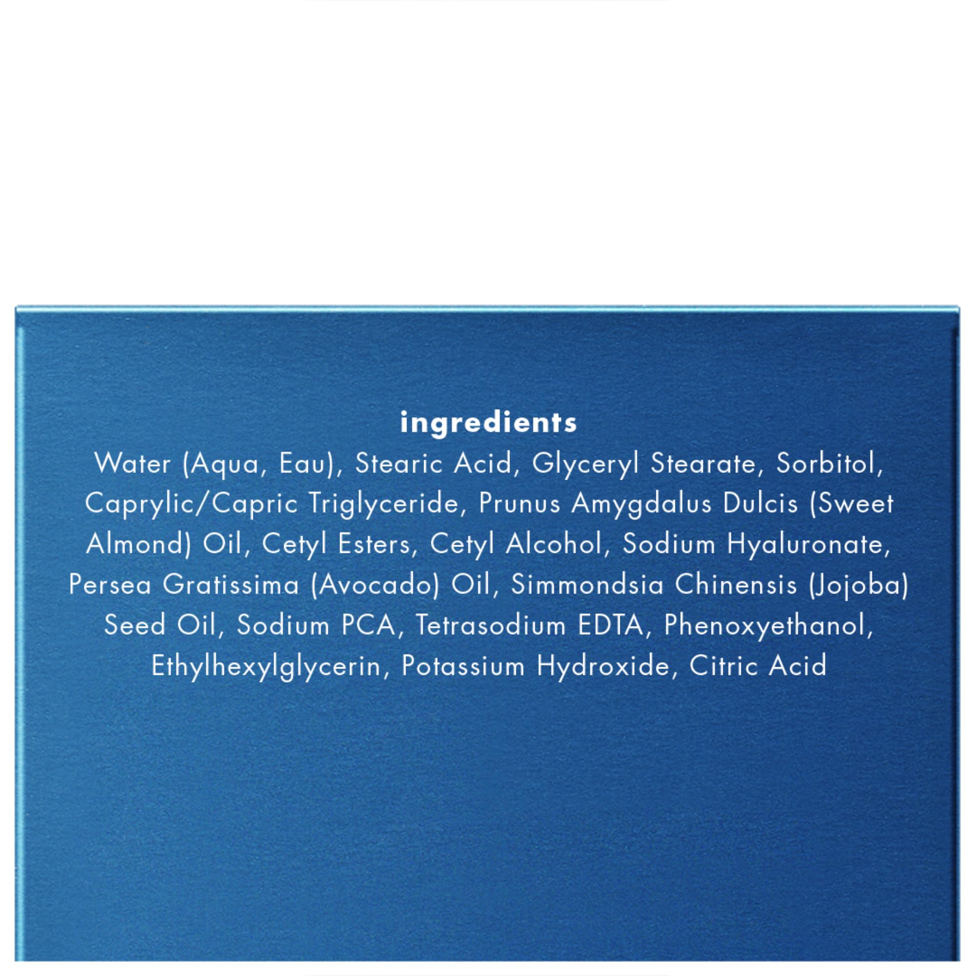 Bioelements Absolute Moisture cream swirl demonstrates a light texture ideal for combo skin.