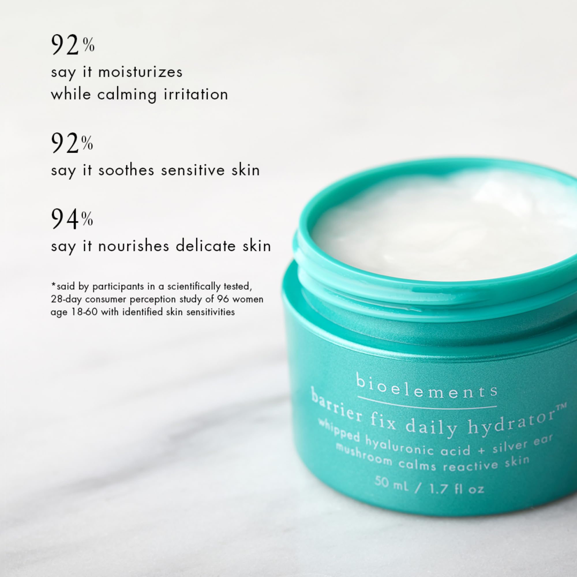 Bioelements Barrier Fix ceramides help moisture retention for sensitive skin