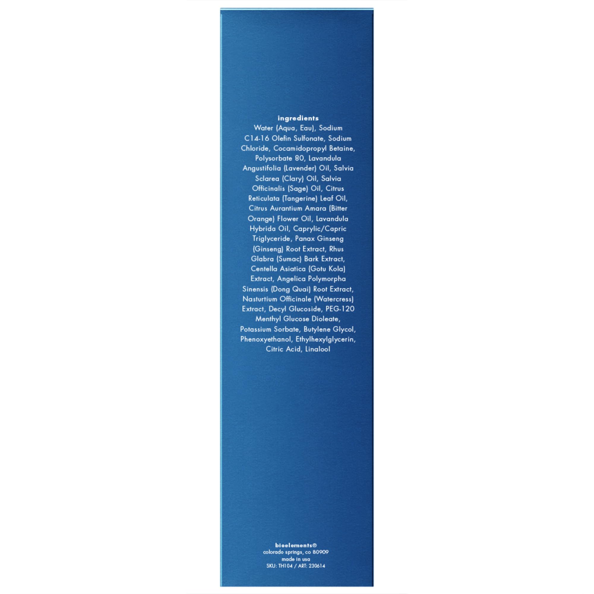 Bioelements Decongestant Cleanser bottle pour reveals rich lather