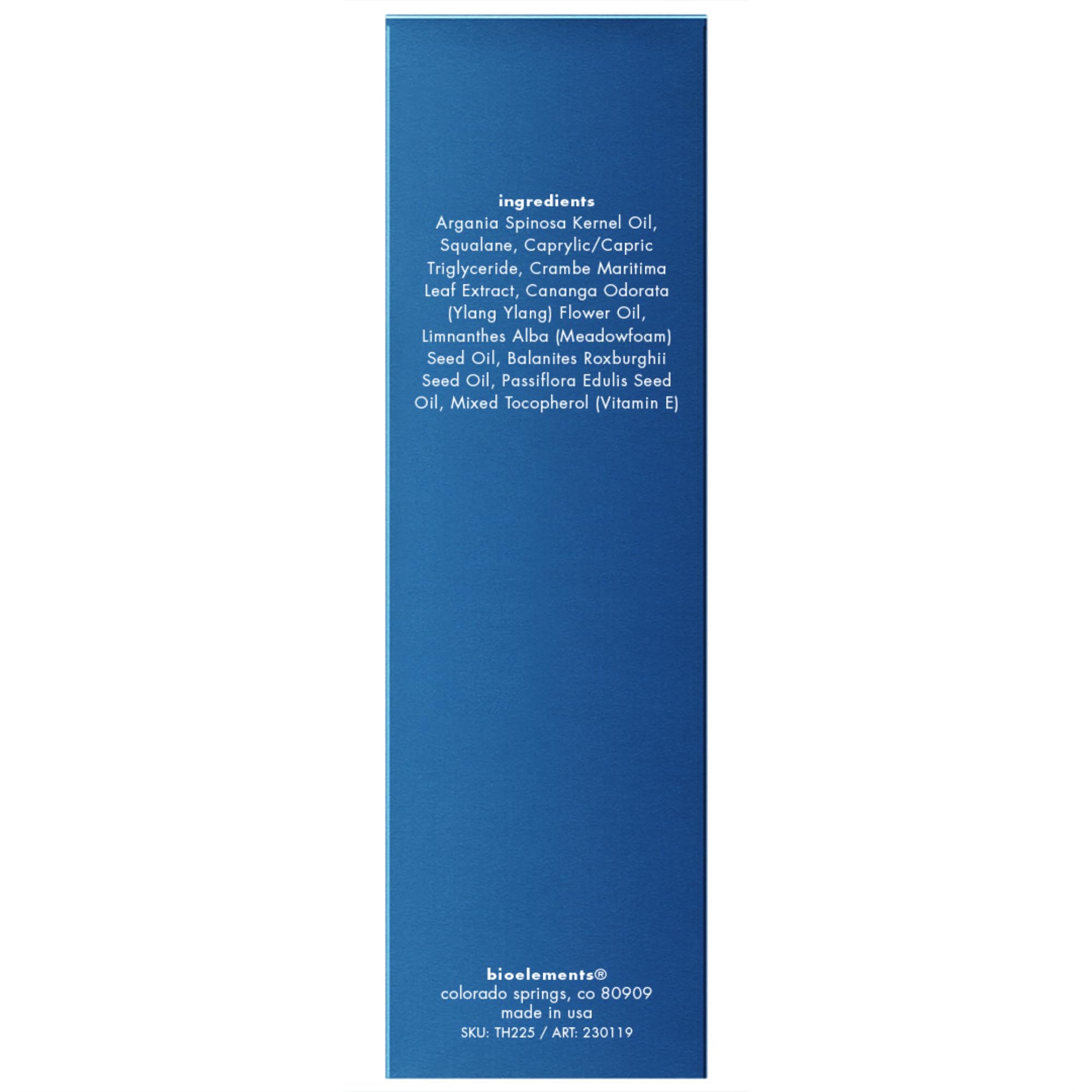 Bioelements Dewluxe oil drops pour to lock in moisture.