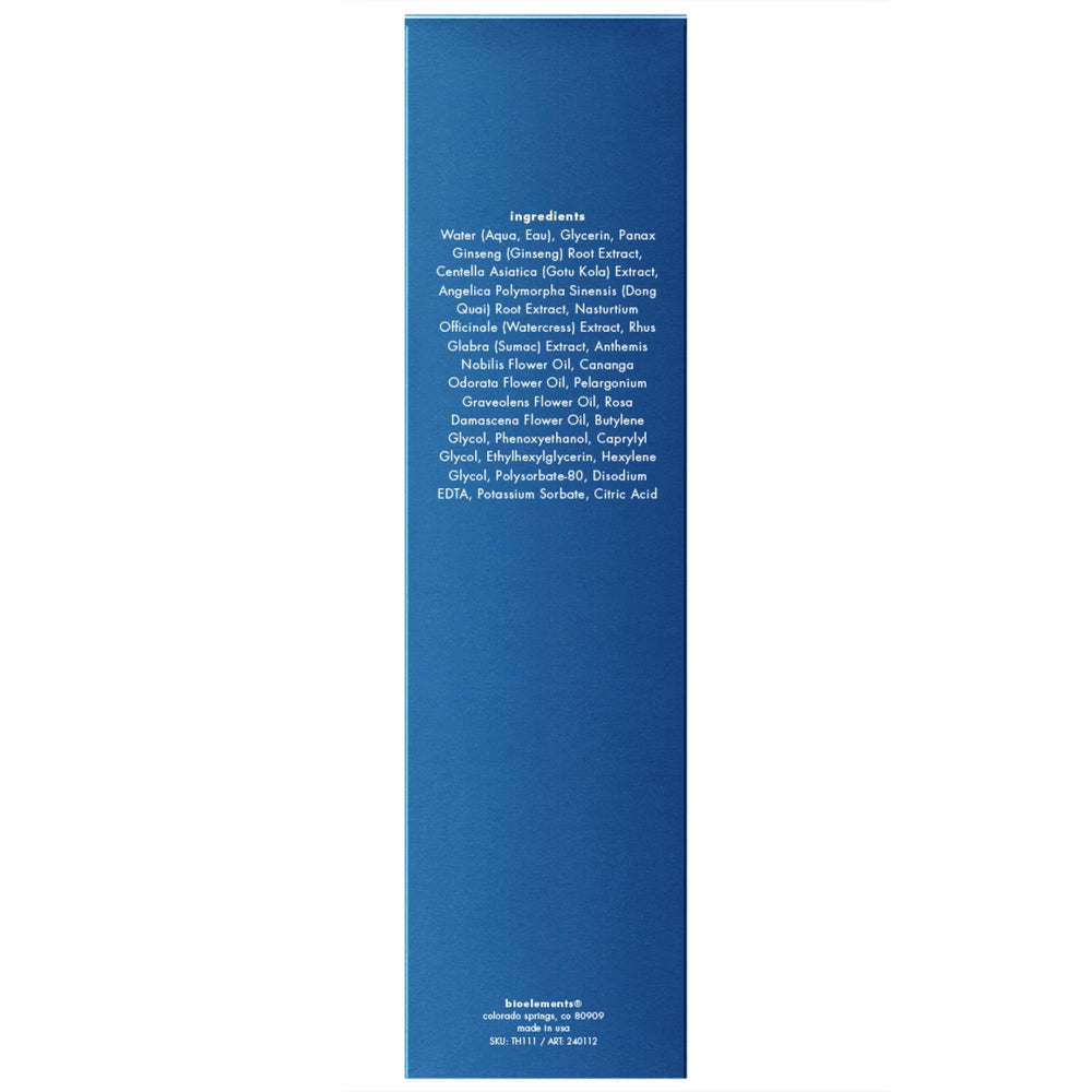Bioelements Equalizer spritz bottle for refreshing post-cleanse application.
